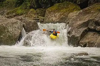 Sommet de Waterfall.