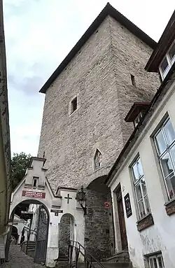 La porte.