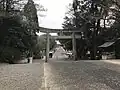 内側からの鳥居
