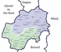 Torna en 1873 avec ses deux districts