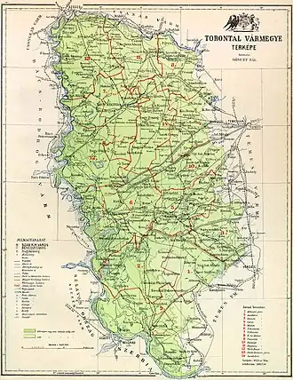 Localisation de Torontál