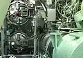 Portes de culasse des tubes de torpilles sous-marins de USS Nautilus en position fermée