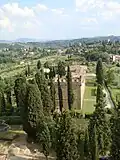 Vue depuis torre del Gallo