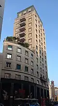 La tour Snia Viscosa de corso Matteotti