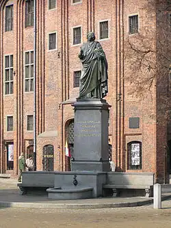 Monument à Copernic (1853), Toruń.
