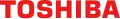 Logo du fabricant japonais de matériel électronique et informatique, Toshiba.