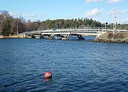 Le pont Tottnäsbron.