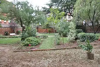 Le jardin.