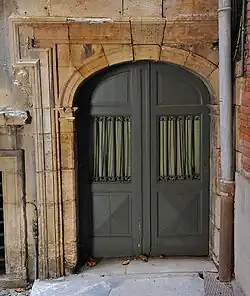 Petite porte à l'hôtel Molinier (ou hôtel de Felzins).