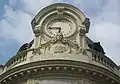 Toulouse, rue Alsace-Lorraine, horloge murale avec un cadran de 24 heures.