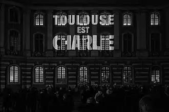 Rassemblement à Toulouse, au lendemain de la fusillade.