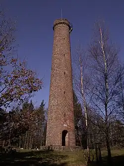 La tour du Grand Wintersberg (pays des roches de la Vasgovie)