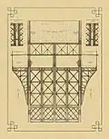 Détail de la structure du sommet.