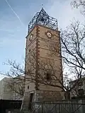 La tour à l'horloge.