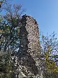 Ruines du château Saint-Giraud de Varces.