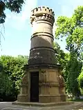 Monument rendant hommage à l'armée Allemande. Les vieux privatiens prétendent que le Kaiser y montait pour observer Verdun