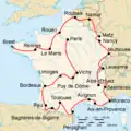 L'« Hexagone déformé »