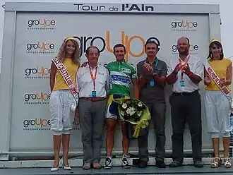 Maillot vert : Romain Feillu.