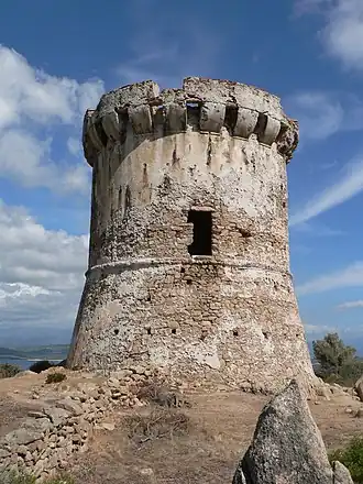 Tour génoise de Capu Neru.