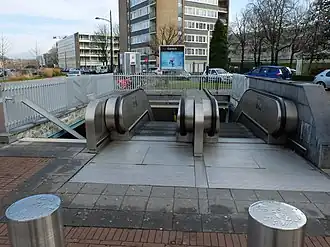 Vue de la station.