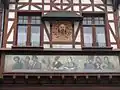 Fresque au 1er étage