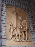 Détail de la façade