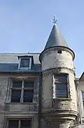 Détail d'une tourelle.
