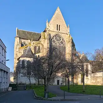 Chevet de l'église Saint-Julien.