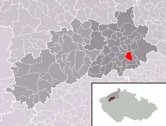Localisation de Toužetín