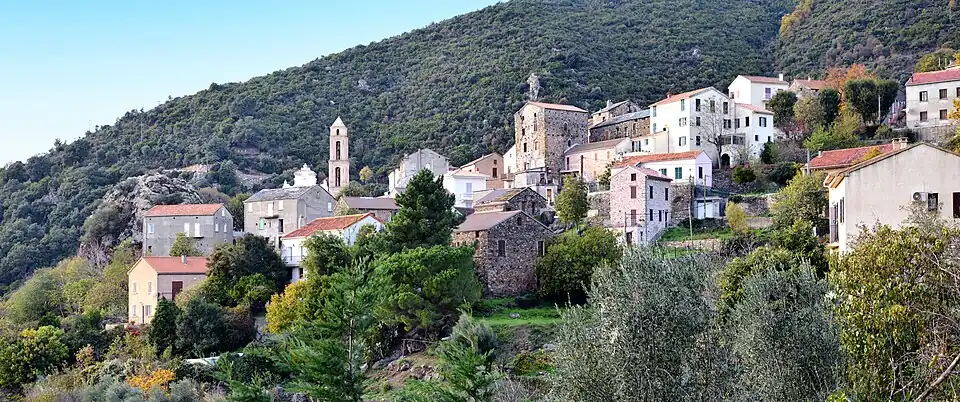 Vue du village.