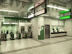 Ligne de contrôle.