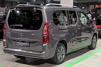 Toyota ProAce City Verso Electric Long (arrière)