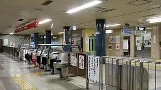 Ligne de contrôle.