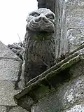 Gargouille représentant un lion.