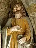 Statue de saint Matthieu.
