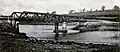 Le pont de Paluden sur l'Aber Wrac'h entre Plouguerneau et Lannilis (carte postale de 1939).