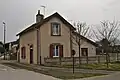 Ancienne gare sur la ligne de Saint-Méen à Loudéac.