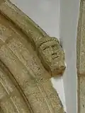 Sculpture de l'arc triomphal.