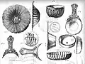Planche publiée en 1888 dans le Bulletin de la Société d'Archéologie de la Drôme