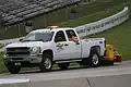 Silverado HD de 2011-2014 séchant une piste de course
