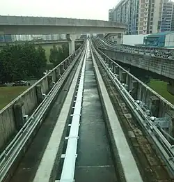 Piste en Longrines de béton Armé.