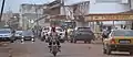 Une artère principale de Bangui, 2014