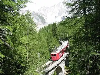 Image illustrative de l’article Chemin de fer du Montenvers