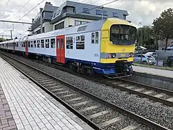 Train de la ligne S9du RER bruxellois