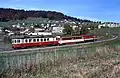 Automotrice Be 4/4 n°1 entre Sainte-Croix et Trois-Villes