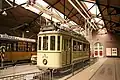 Tramway de La Haye (1921) au dépôt