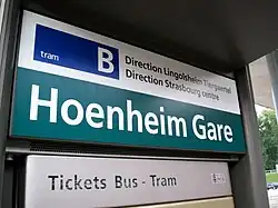 Signalétique.