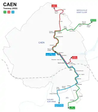 Image illustrative de l’article Tramway de Caen
