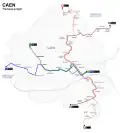 Plan du premier projet de 2012, abandonné en 2014