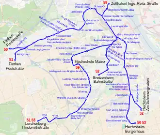 Image illustrative de l’article Tramway de Mayence